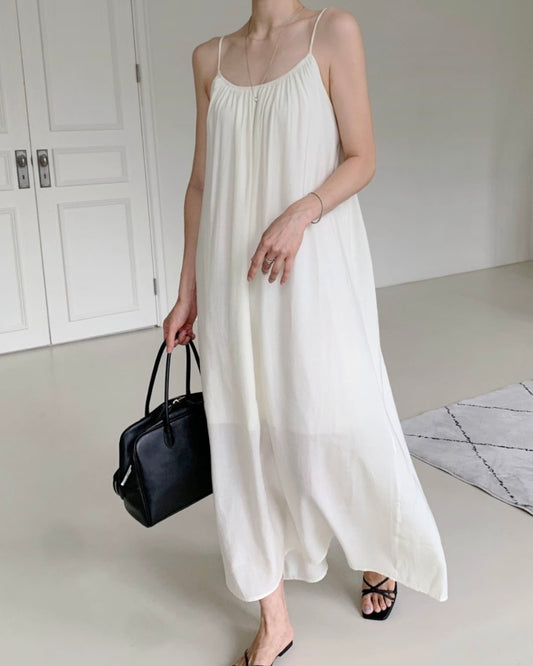 Flowy Slip Maxi Dress