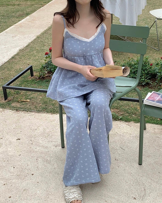 Ditsy Floral Pajama Set