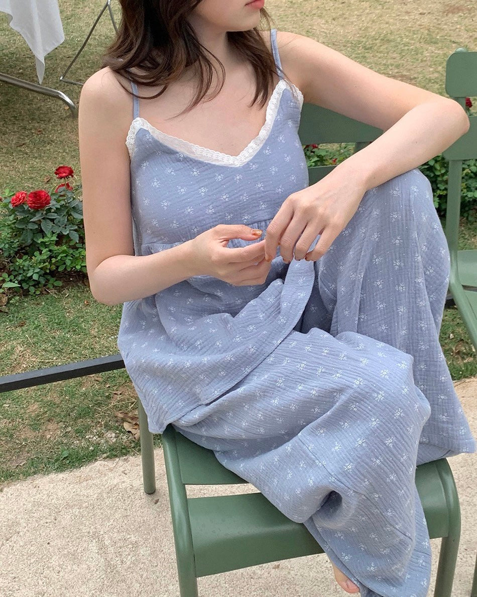 Ditsy Floral Pajama Set