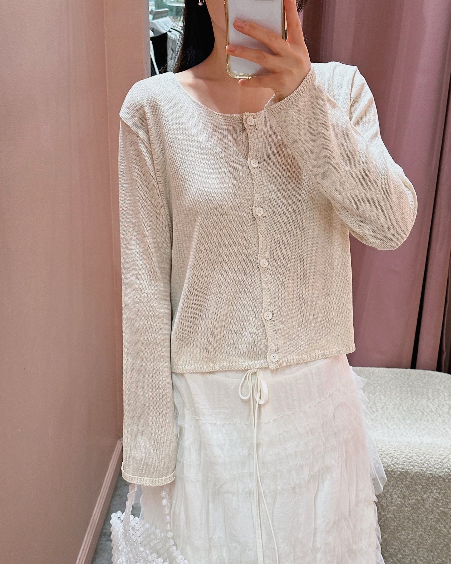 Summer Linen Cardigan
