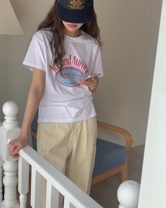 Retro Iceland Aurora Tee