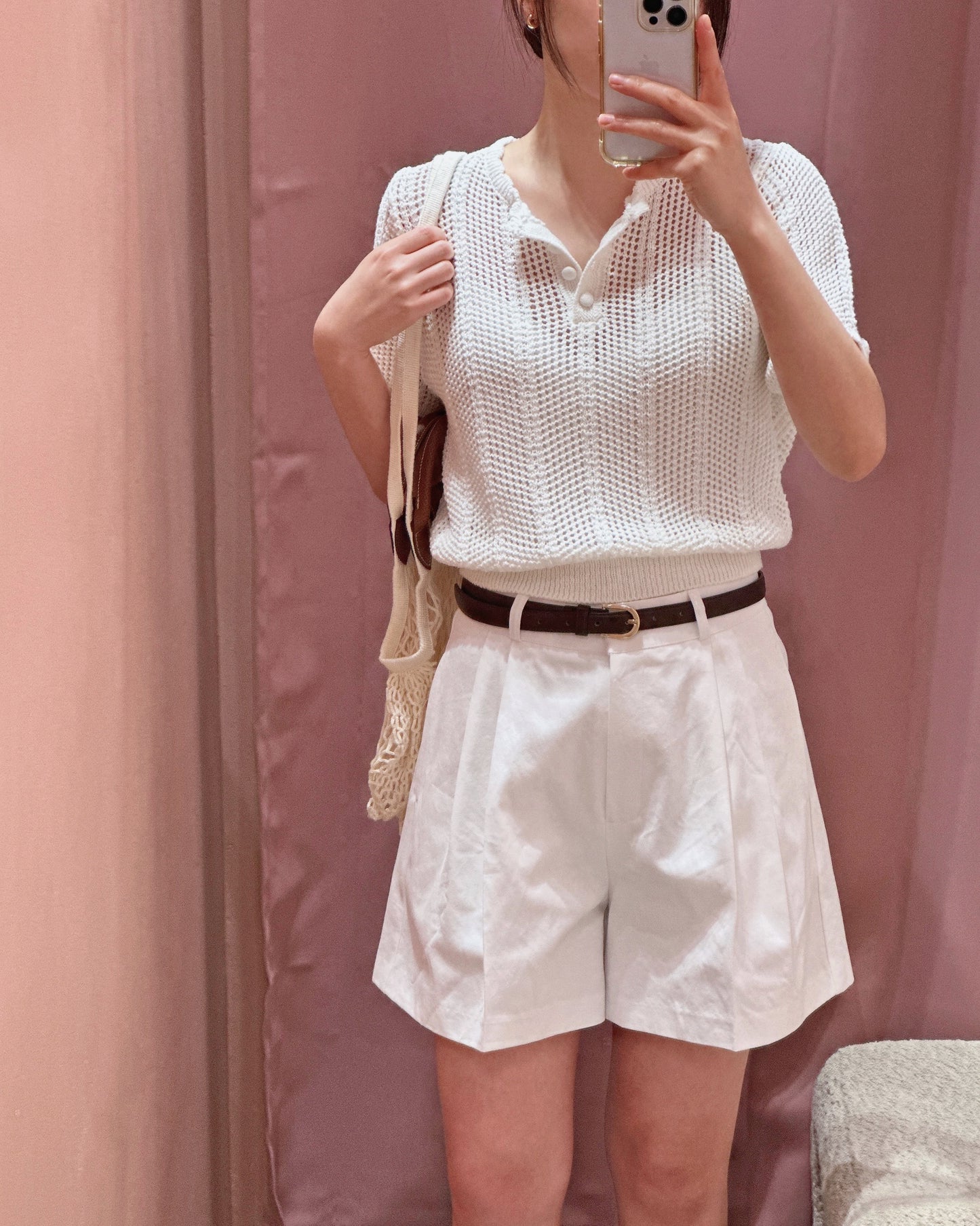 Crochet Henley Top