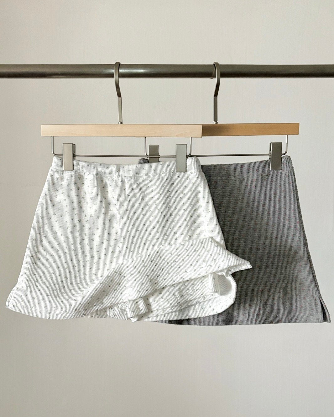 Ditsy Floral Waffle Mini Skort