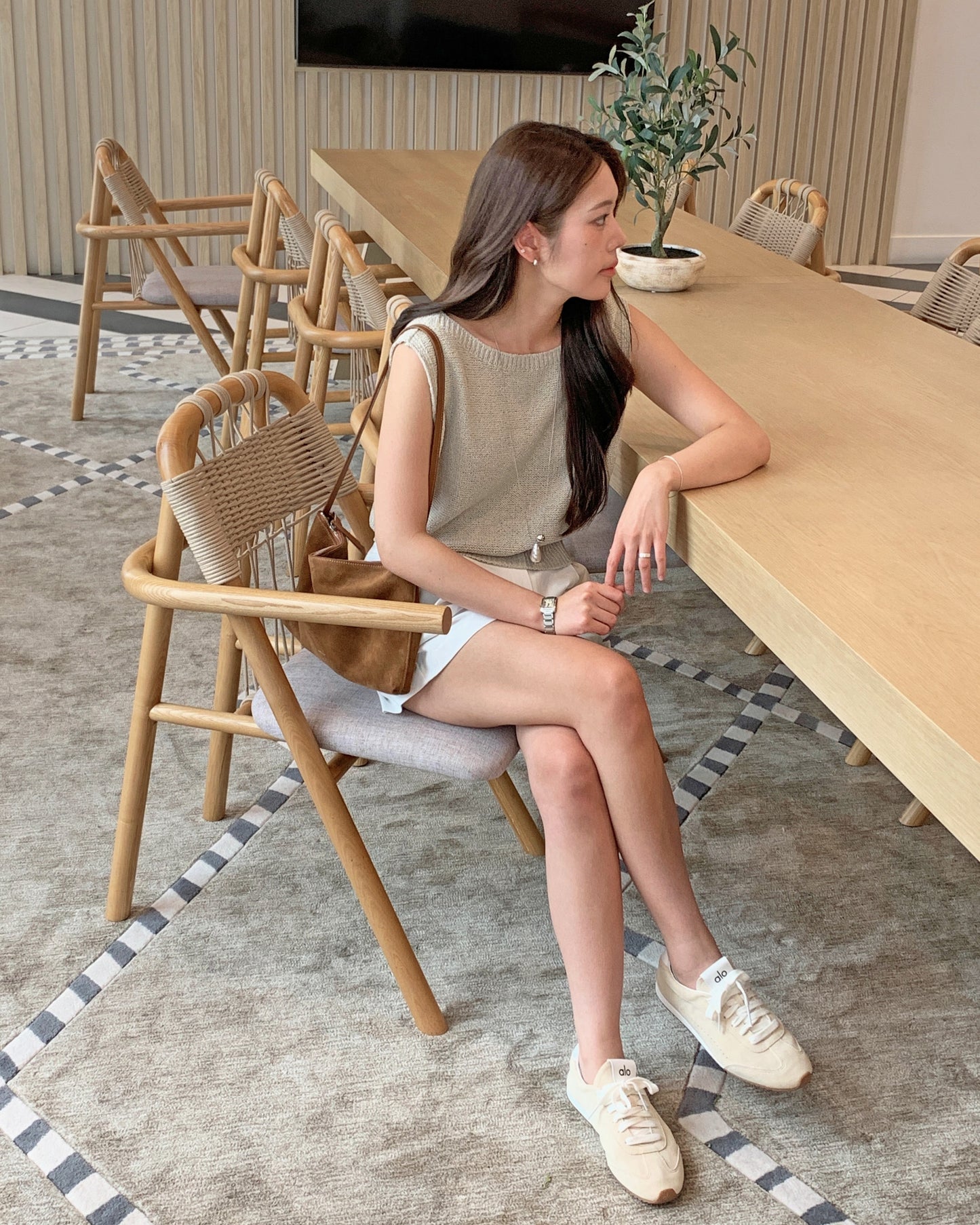 Minimal Boat Neck Knit