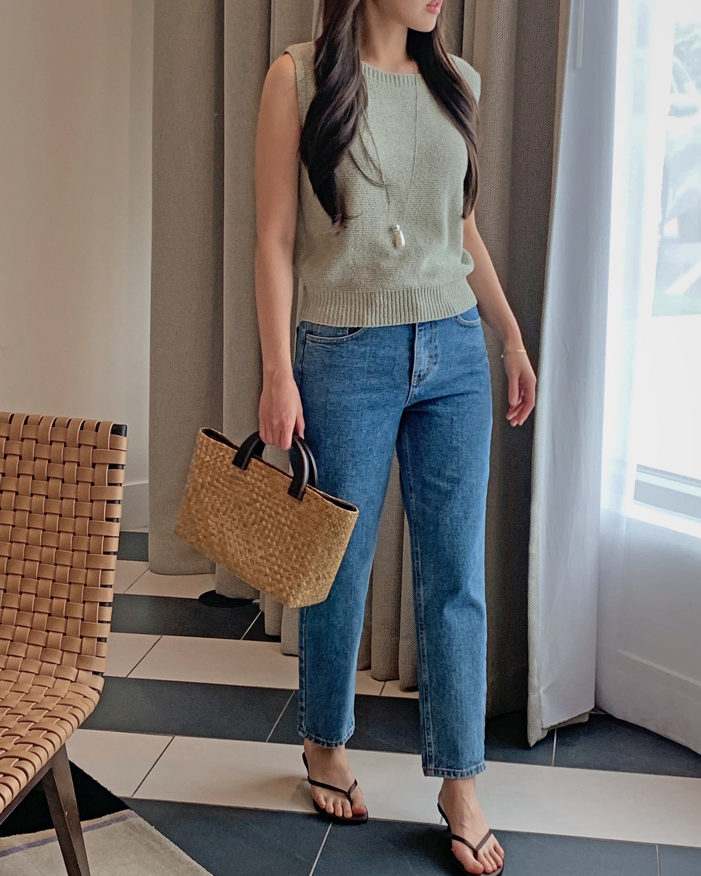Minimal Boat Neck Knit