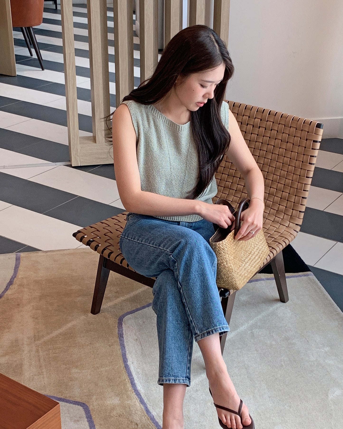 Minimal Boat Neck Knit