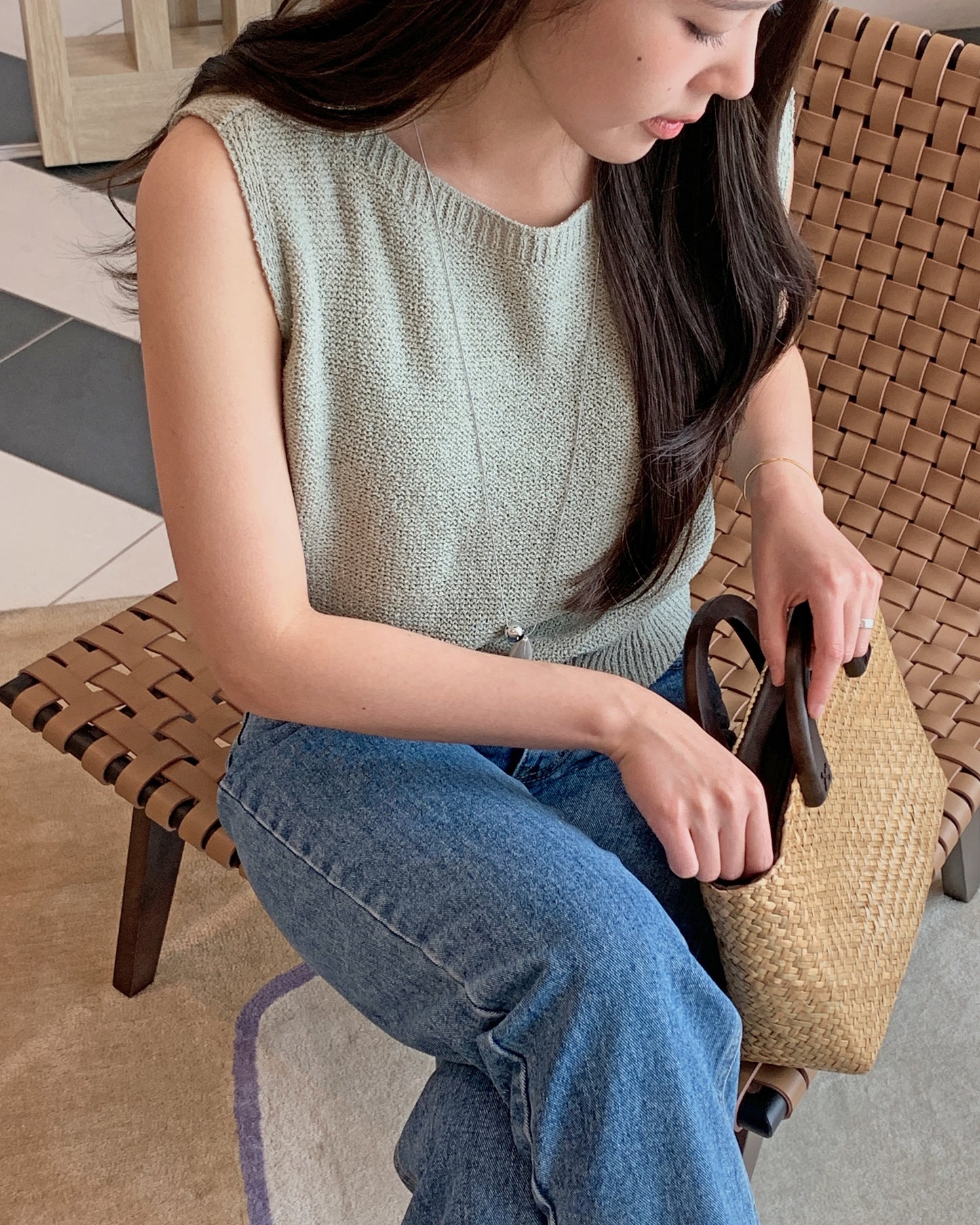 Minimal Boat Neck Knit