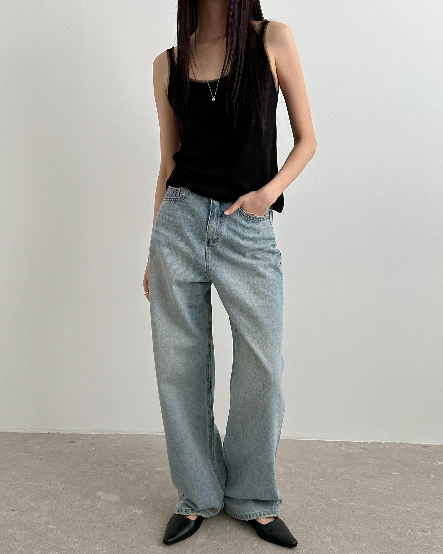 Mesh Overlay Ribbed Tank