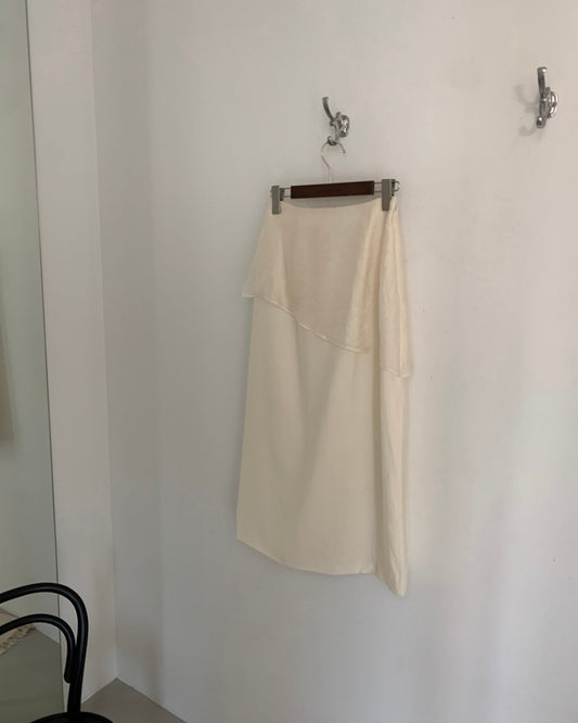 Asymmetrical Layered Skirt