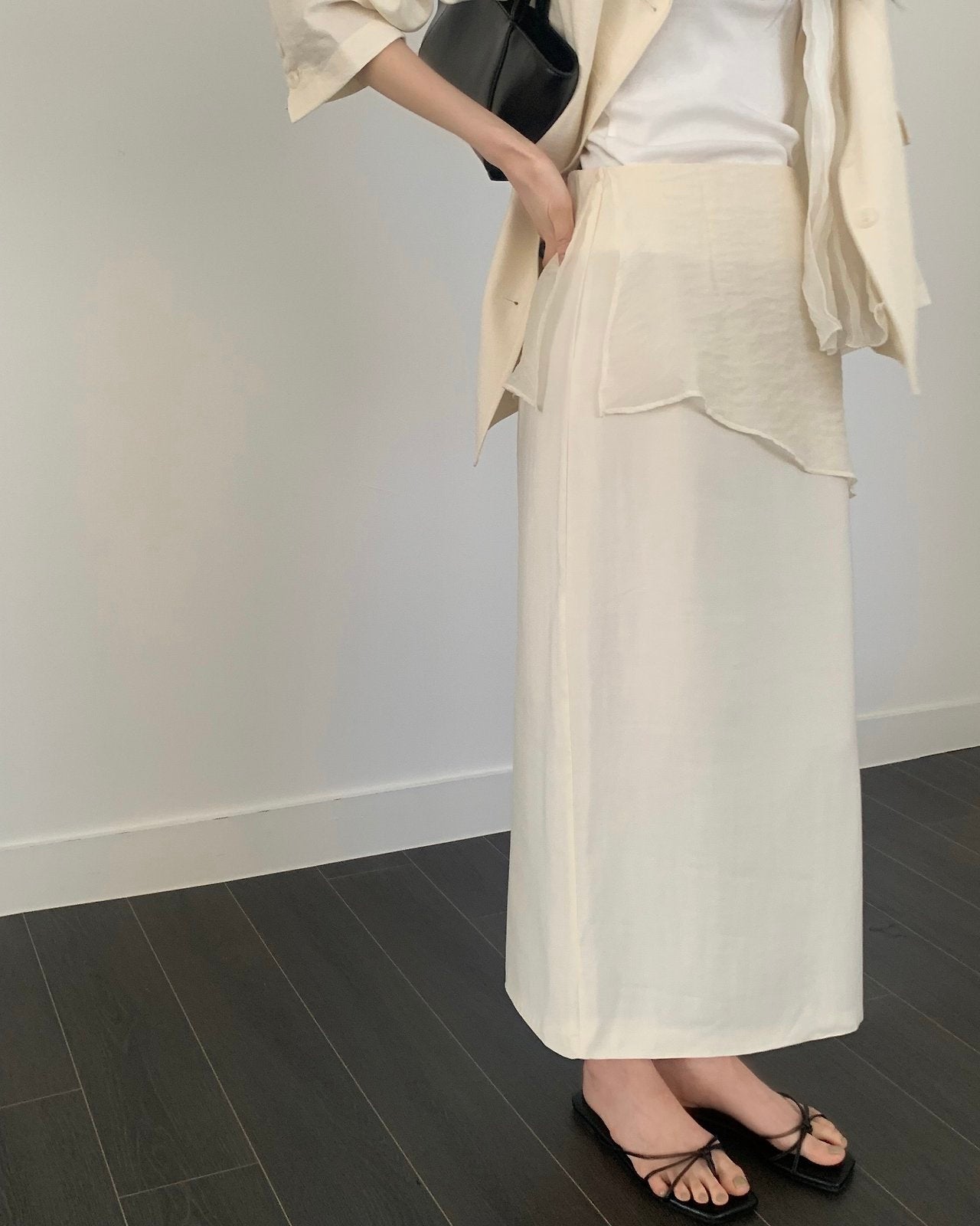 Asymmetrical Layered Skirt