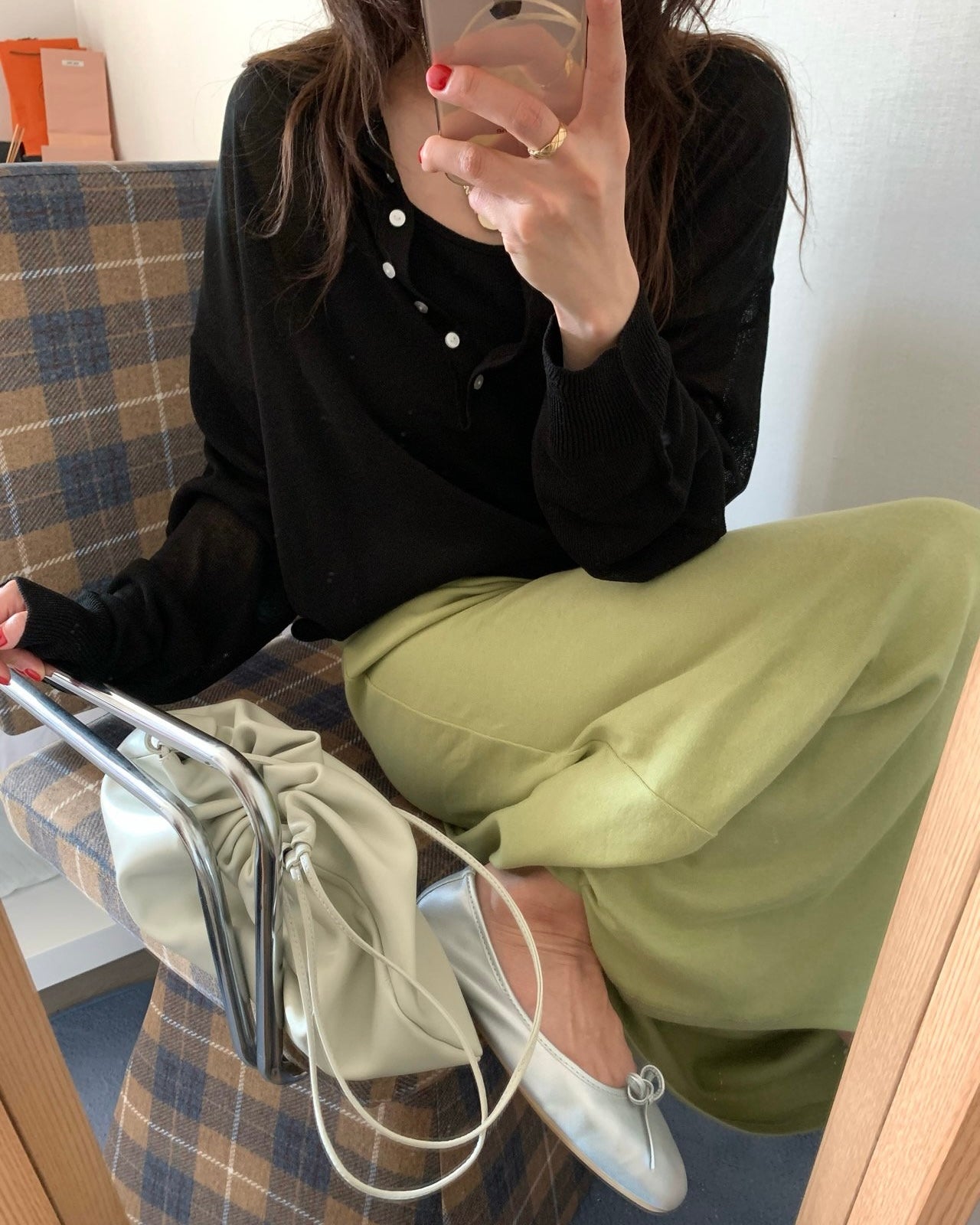 Sheer Knit Polo