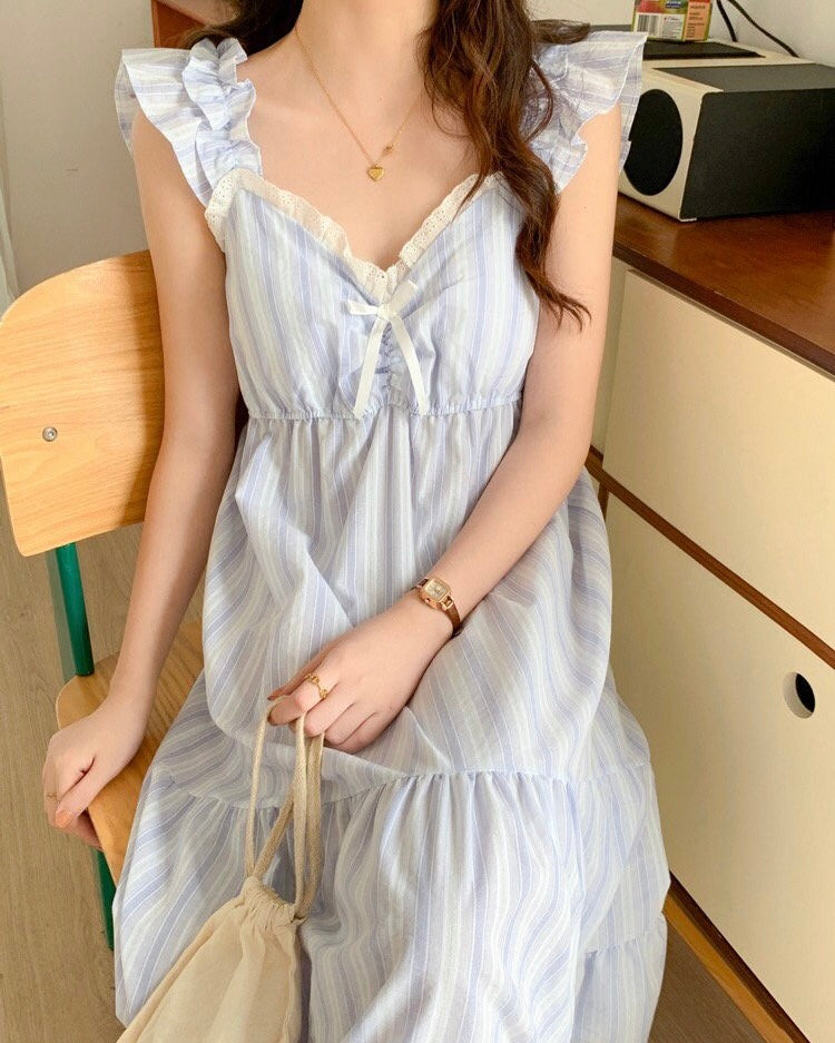 Sweet Stripe Matching Pajamas