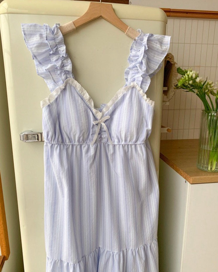 Sweet Stripe Matching Pajamas