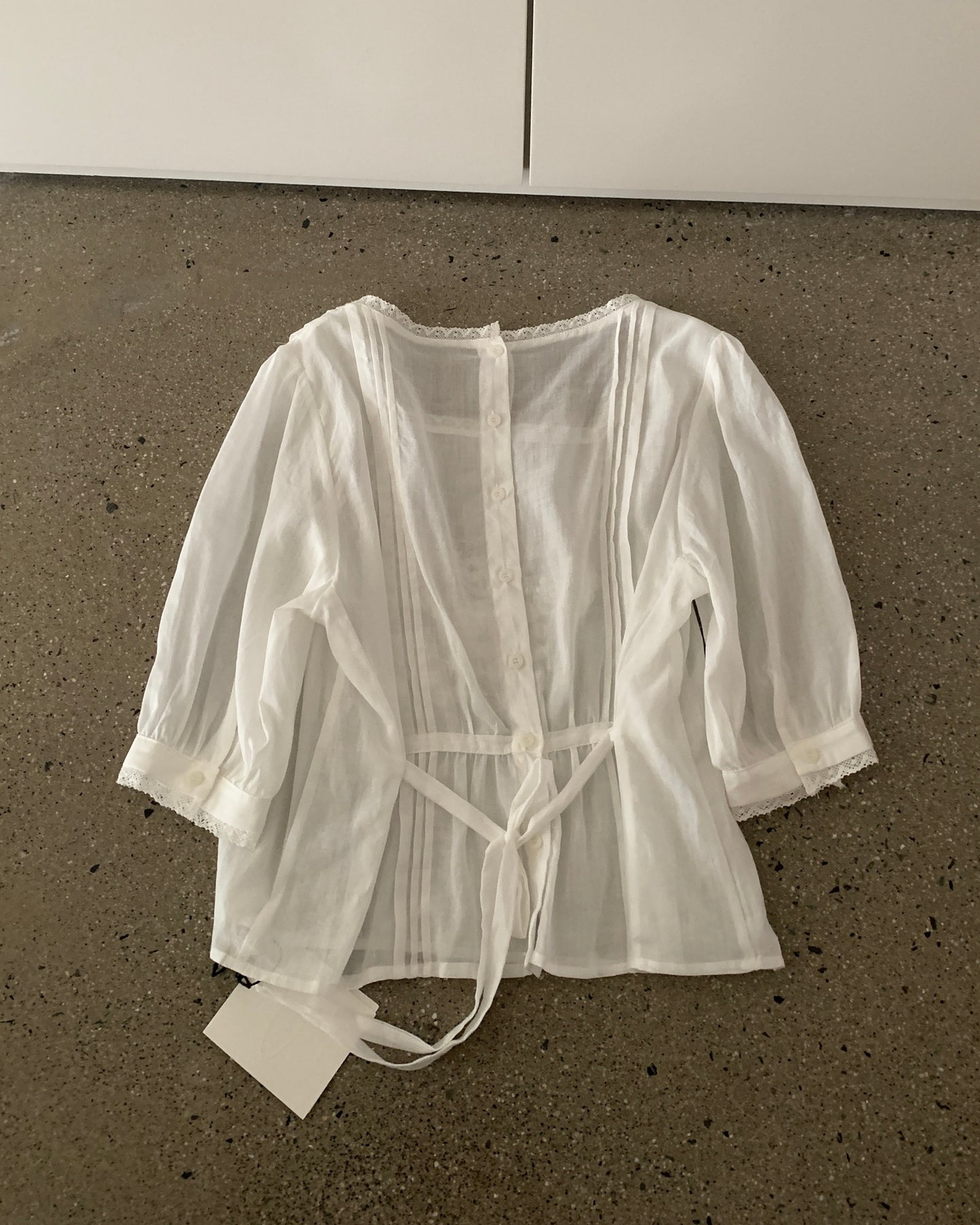 Floral Embroidered Lace Blouse