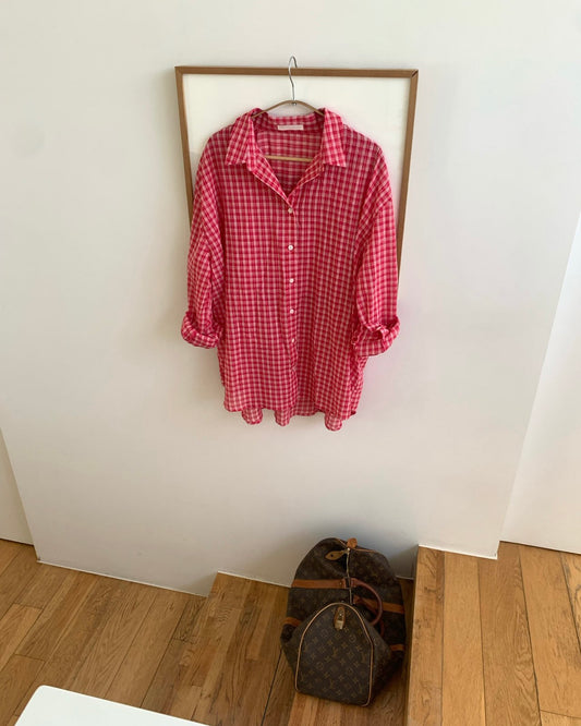 (PRE-ORDER) Summer Plaid Shirt