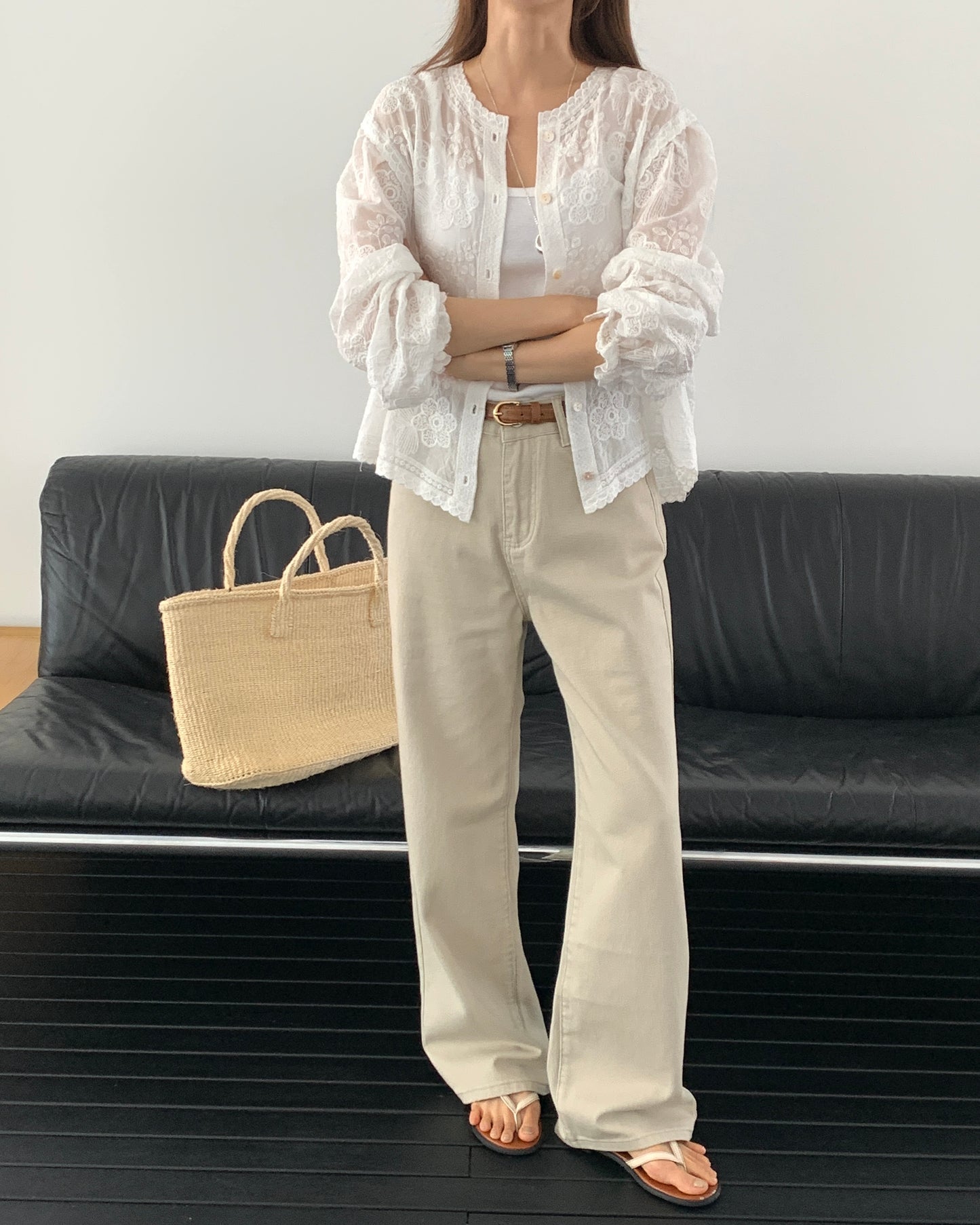 Floral Embroidered Lace Cardigan