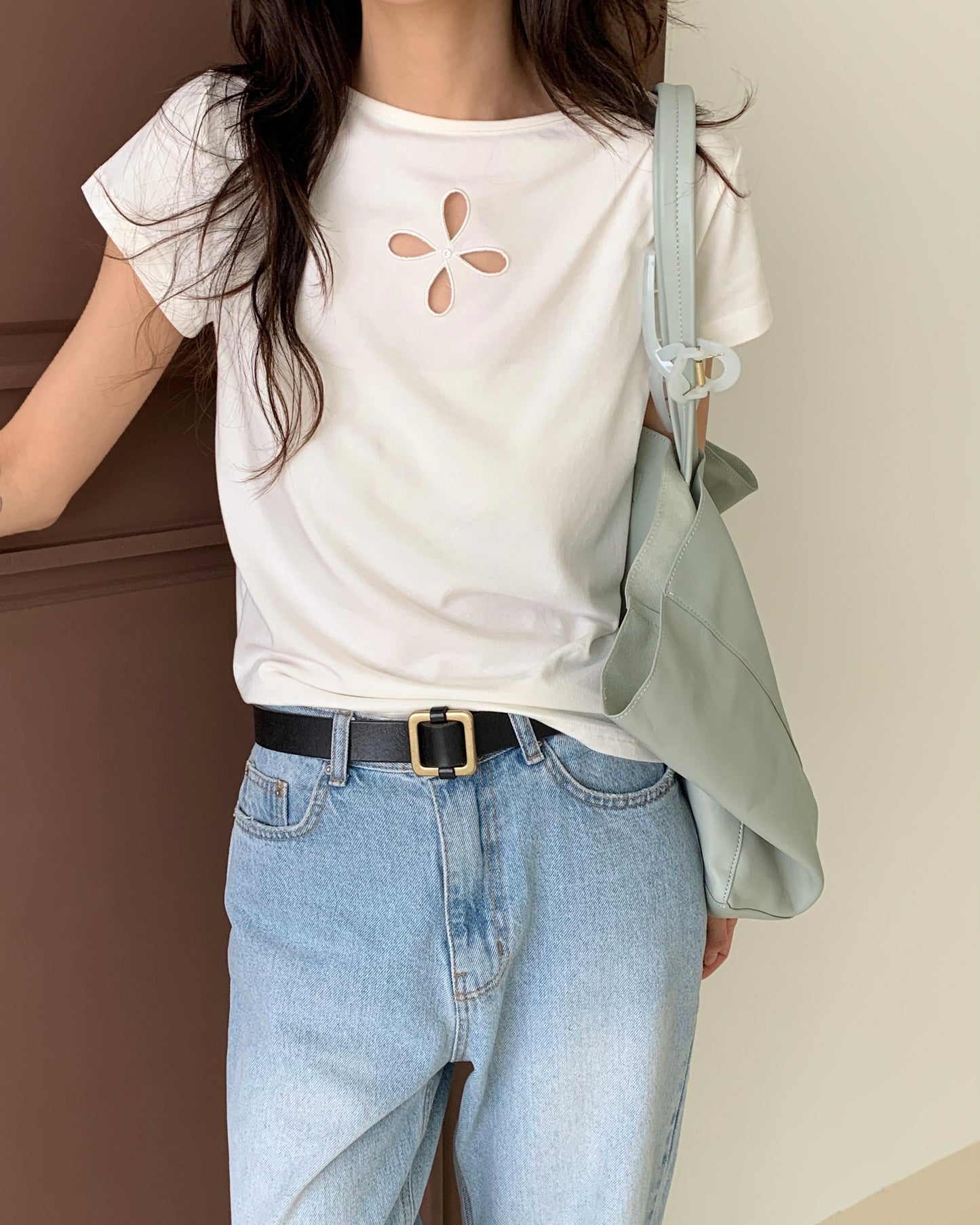 Dandelion Cutout Tee
