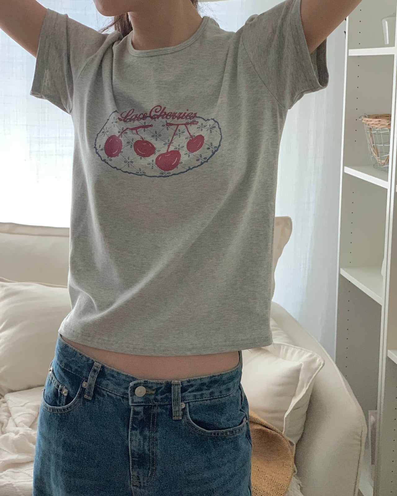 Lace Cherries Tee