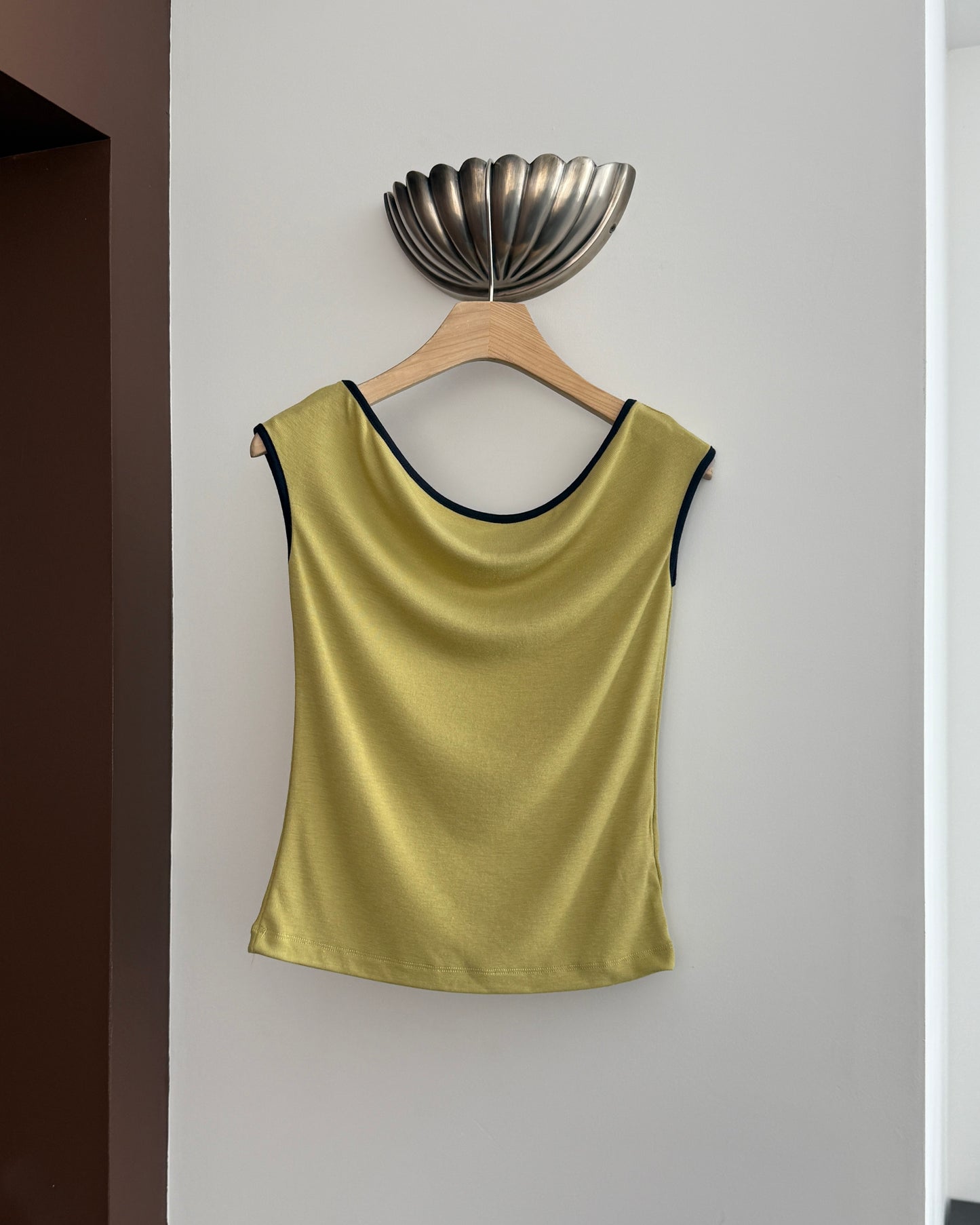 Contrast Trim Tee