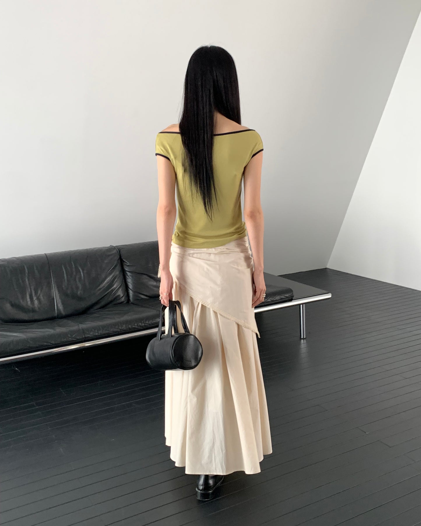 Contrast Trim Tee