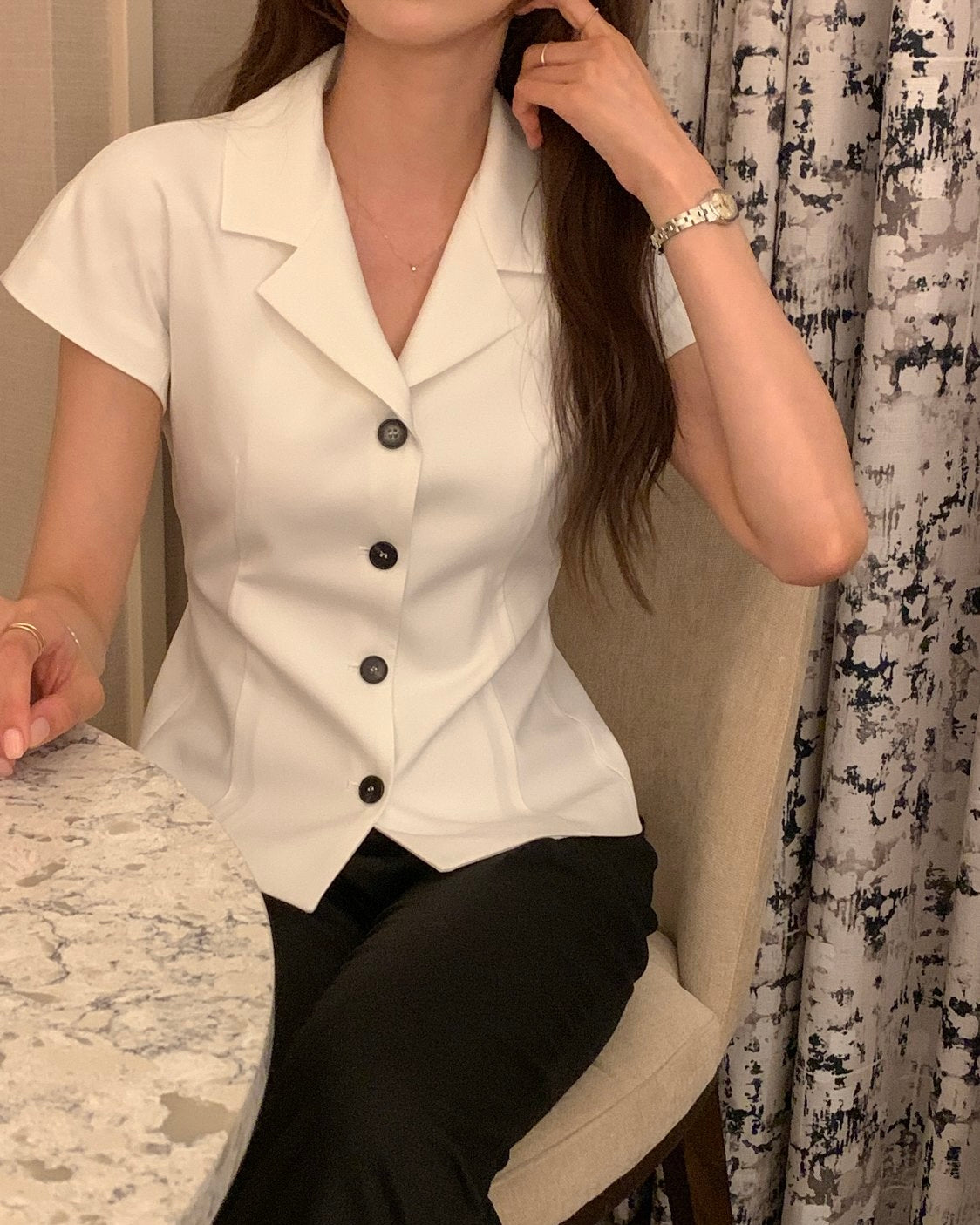 Tailored Notch Lapel Jacket