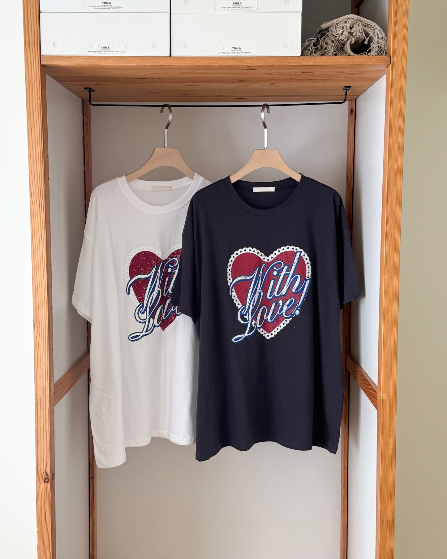 With Love Boxy Tee