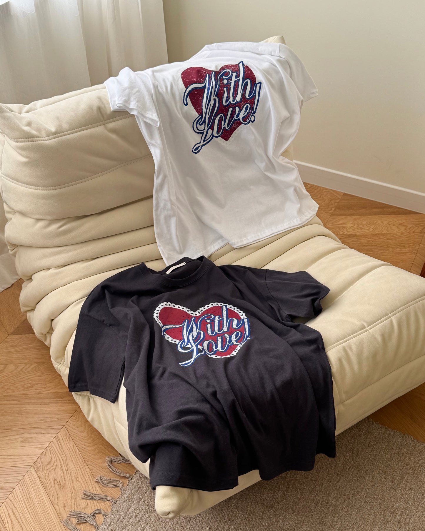 With Love Boxy Tee