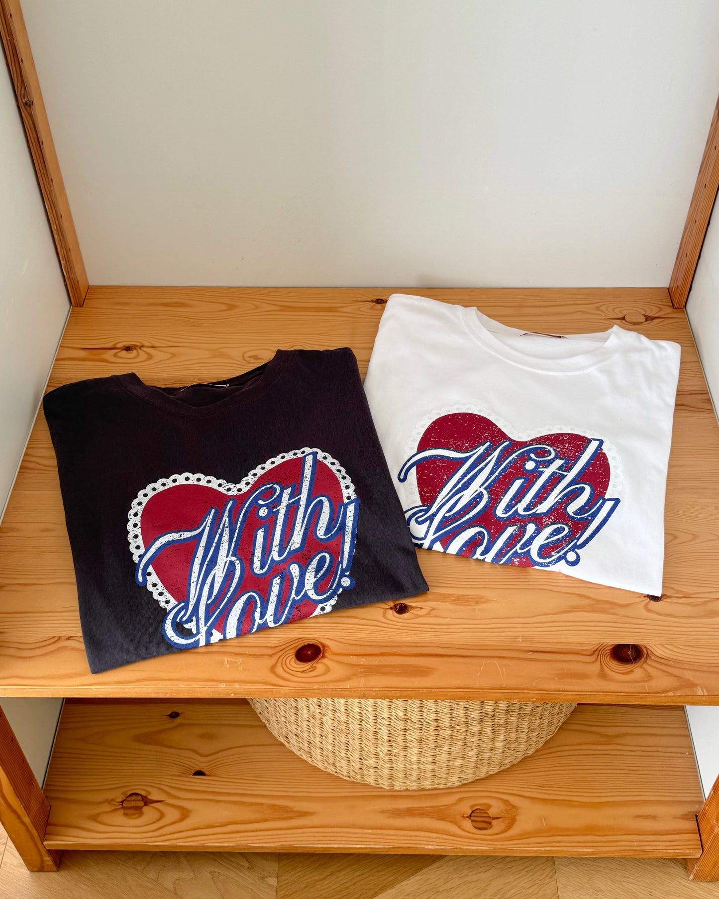 With Love Boxy Tee