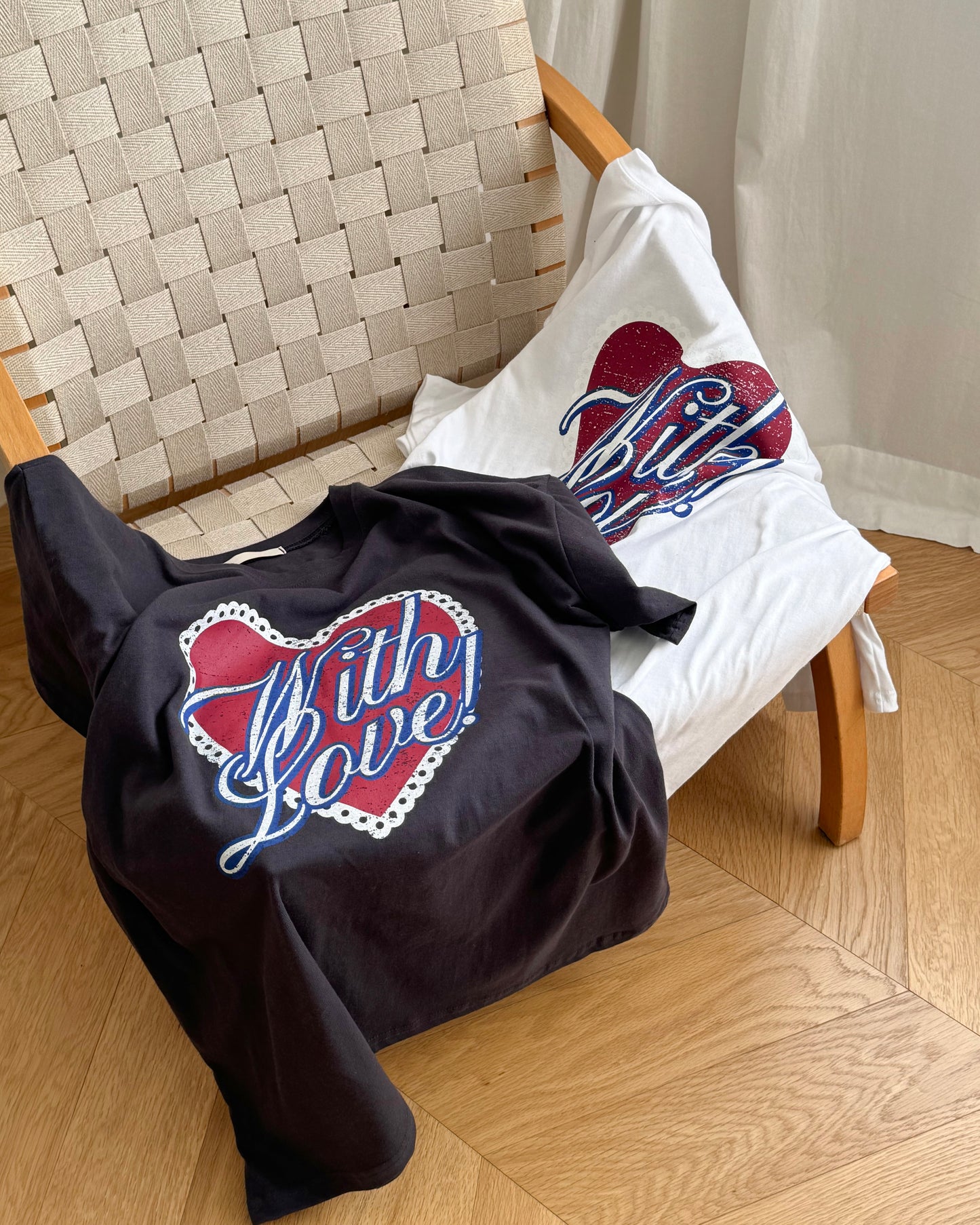 With Love Boxy Tee