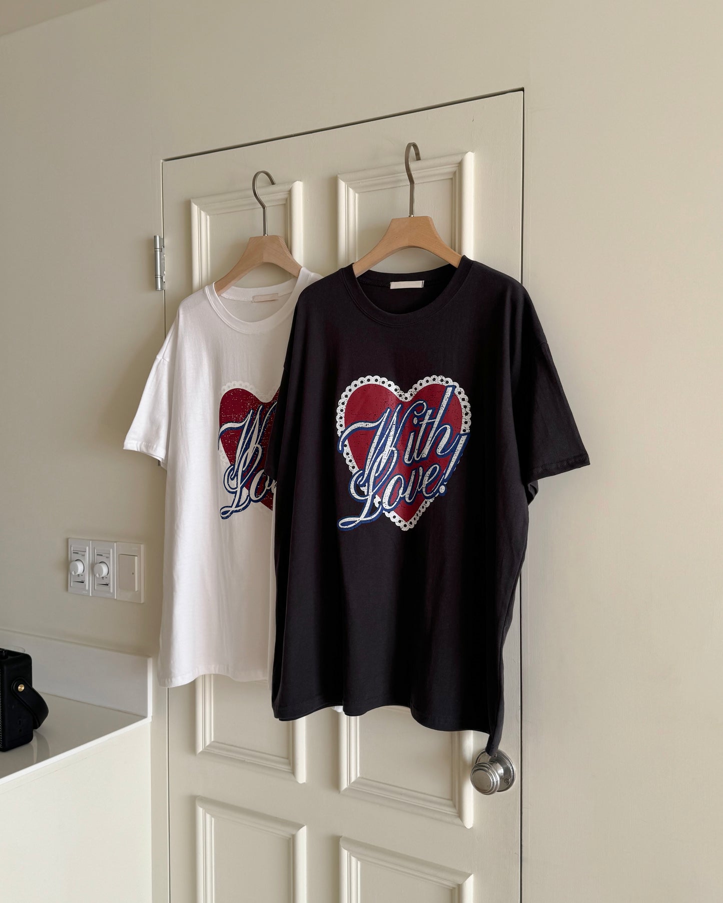 With Love Boxy Tee