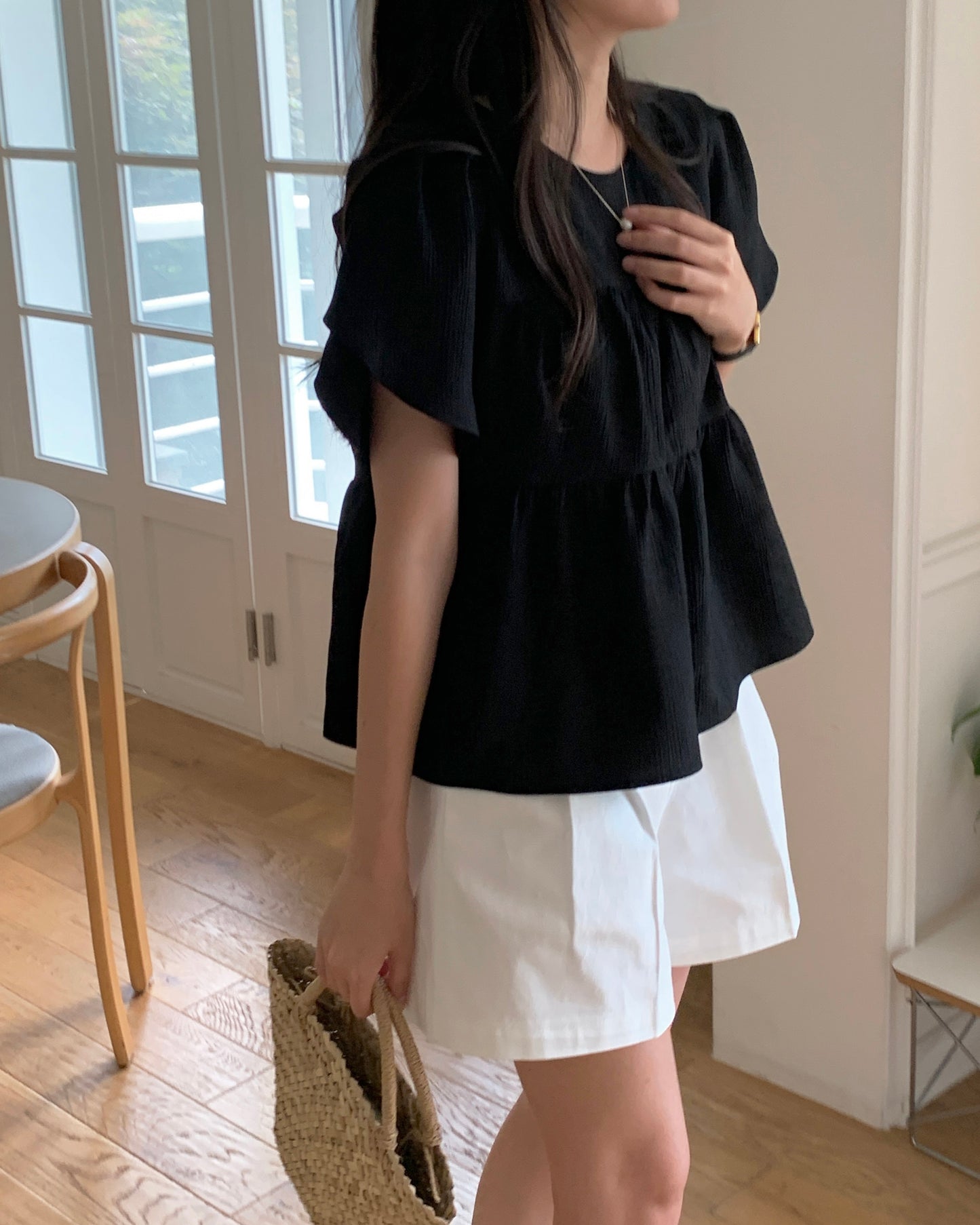 Soft Tiered Blouse