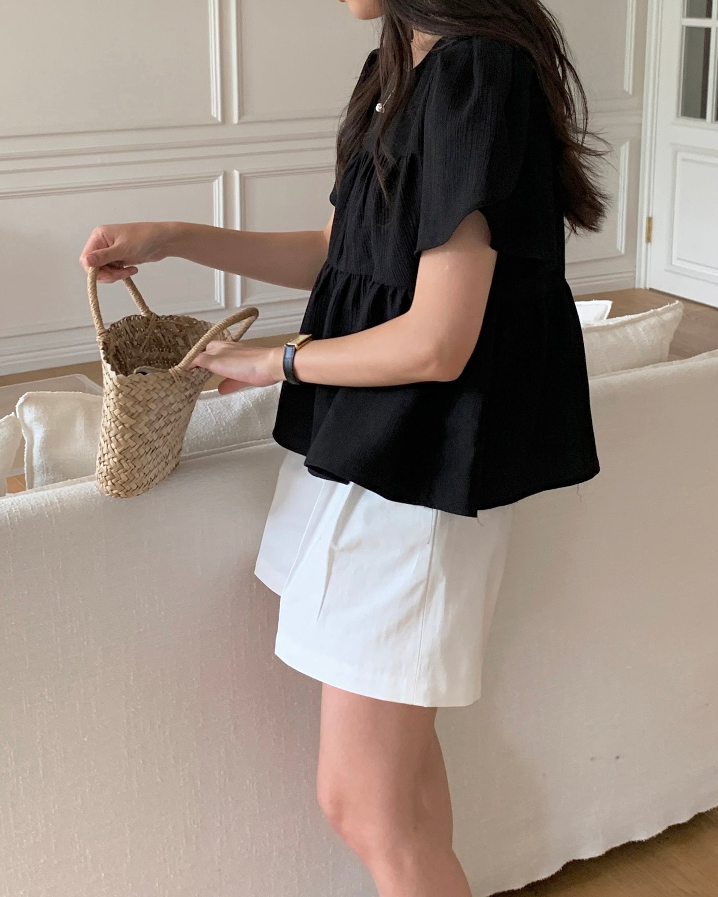 Soft Tiered Blouse