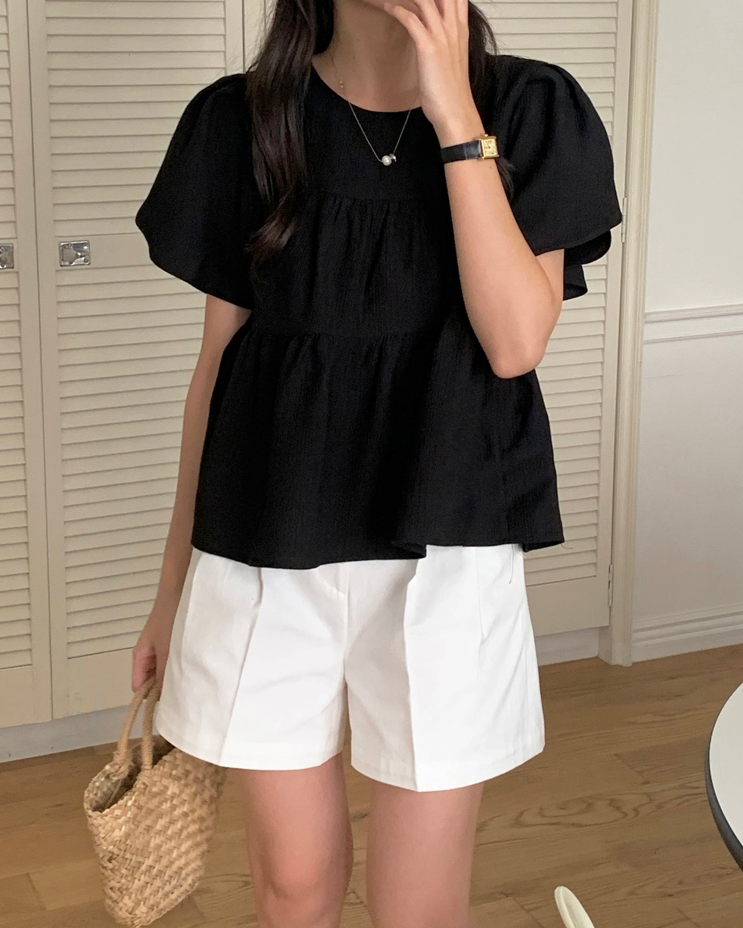 Soft Tiered Blouse