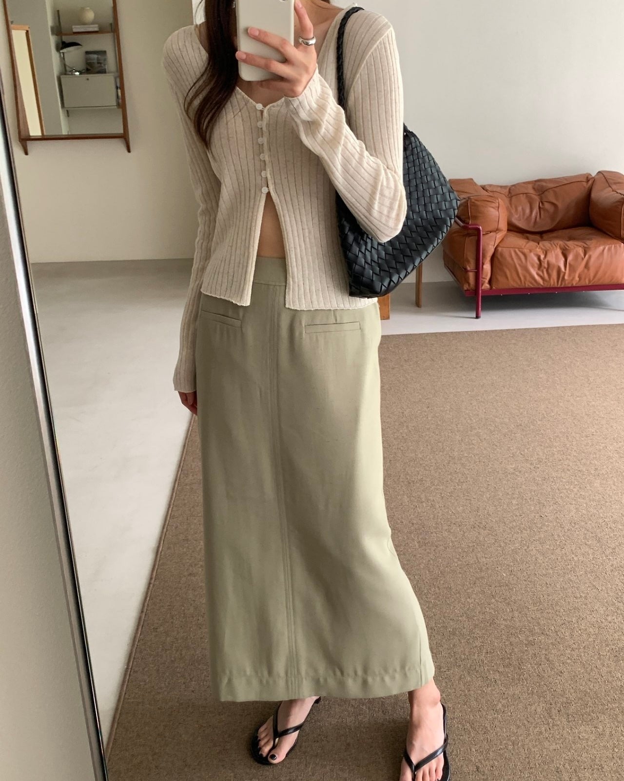 Sage Maxi Skirt