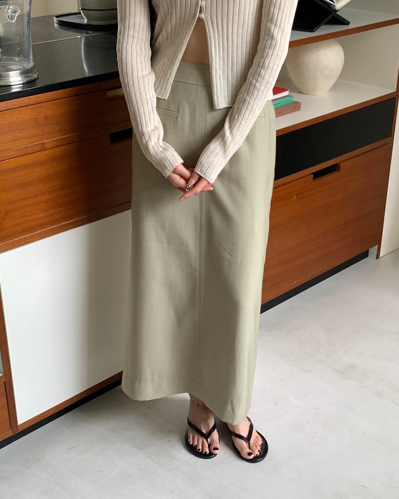 Sage Maxi Skirt