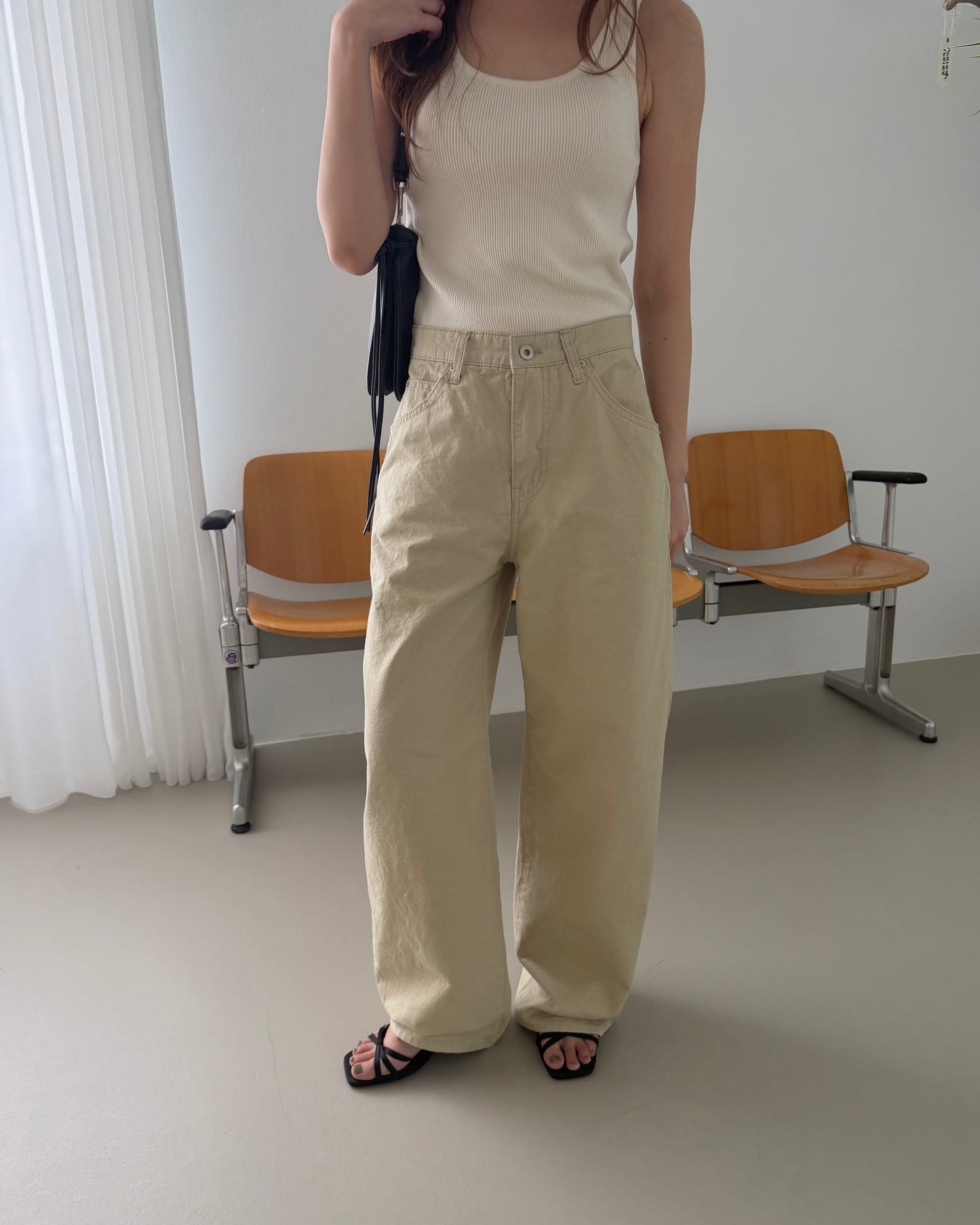 Soft Cotton Baggy Pants