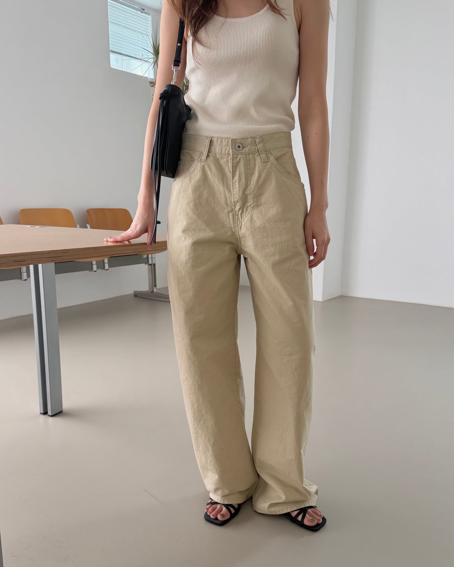 Soft Cotton Baggy Pants