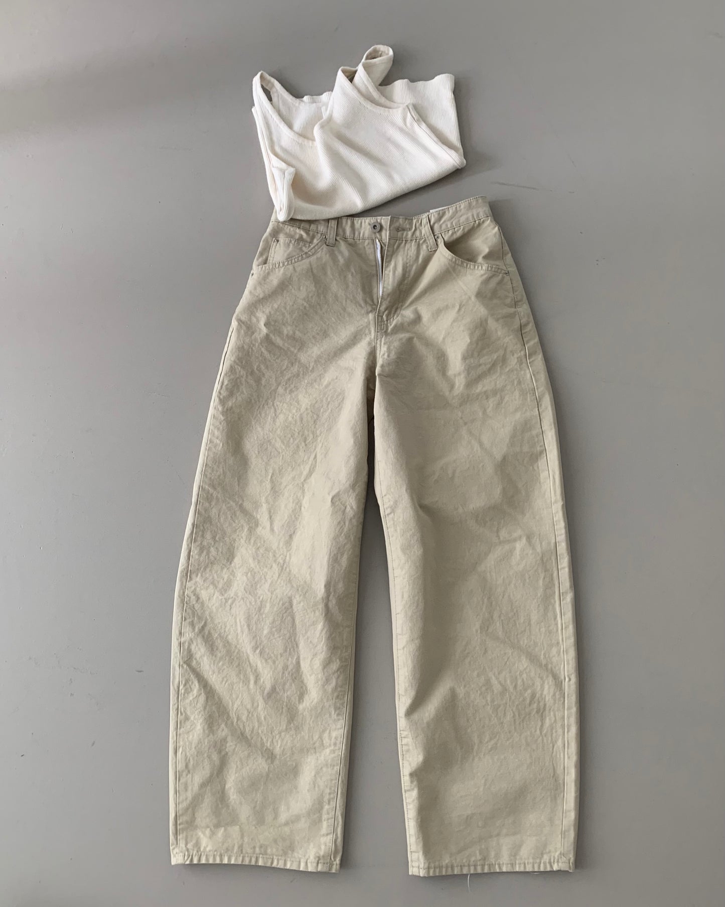 Soft Cotton Baggy Pants