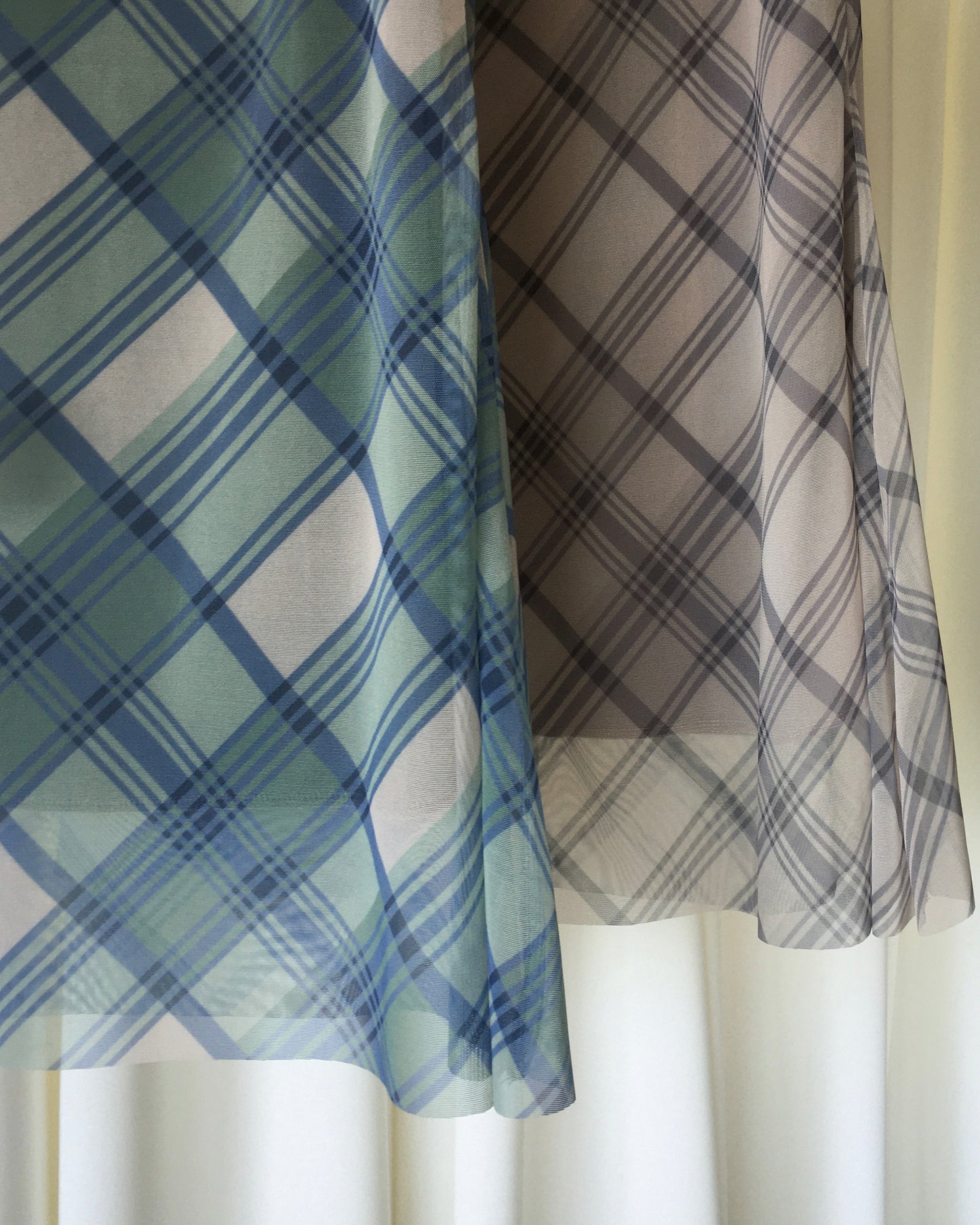Plaid Midi Skirt
