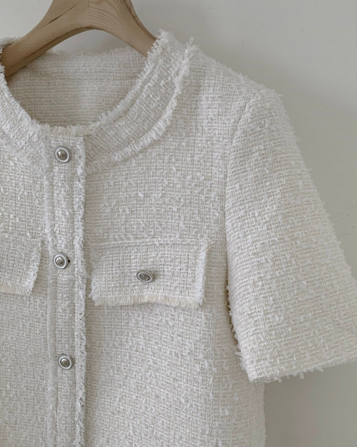 Frayed Tweed Jacket