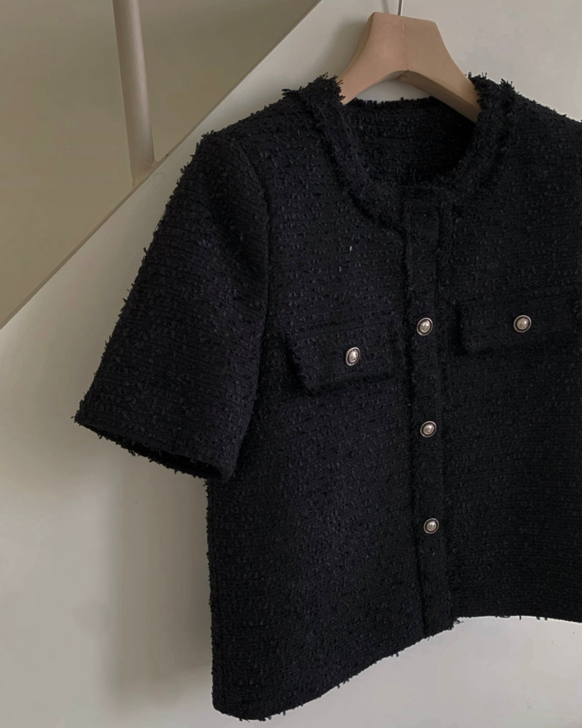 Frayed Tweed Jacket