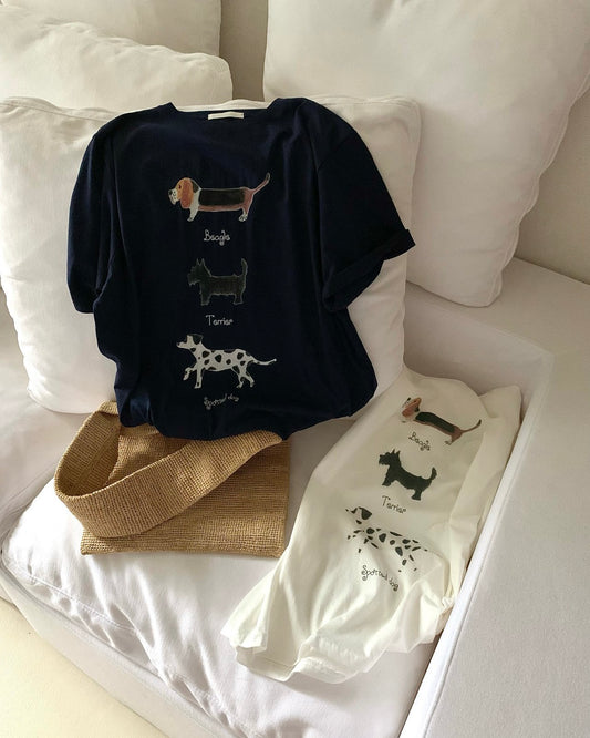 Three Dogs Tee