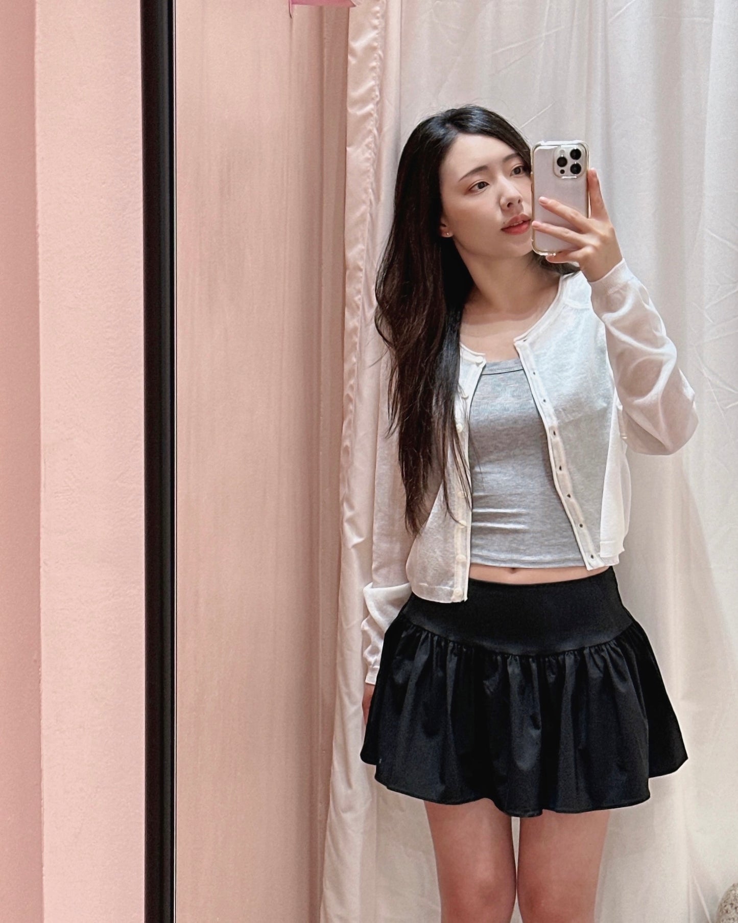 Yoke Flare Mini Skort