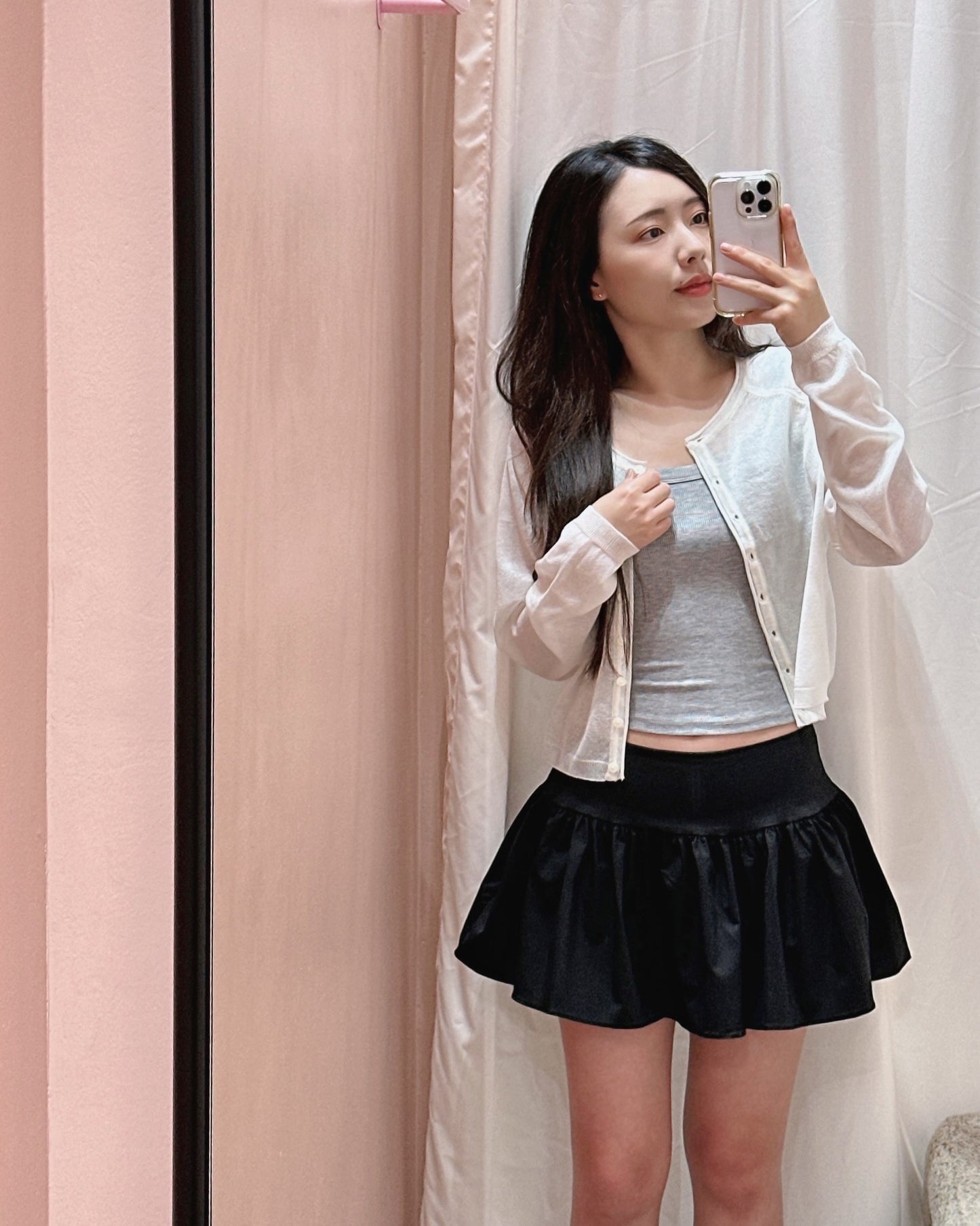Yoke Flare Mini Skort