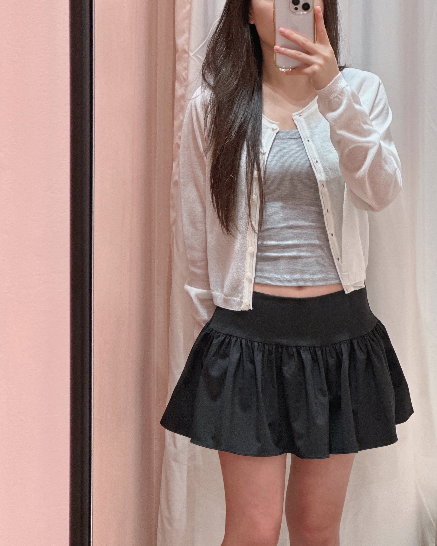 Yoke Flare Mini Skort