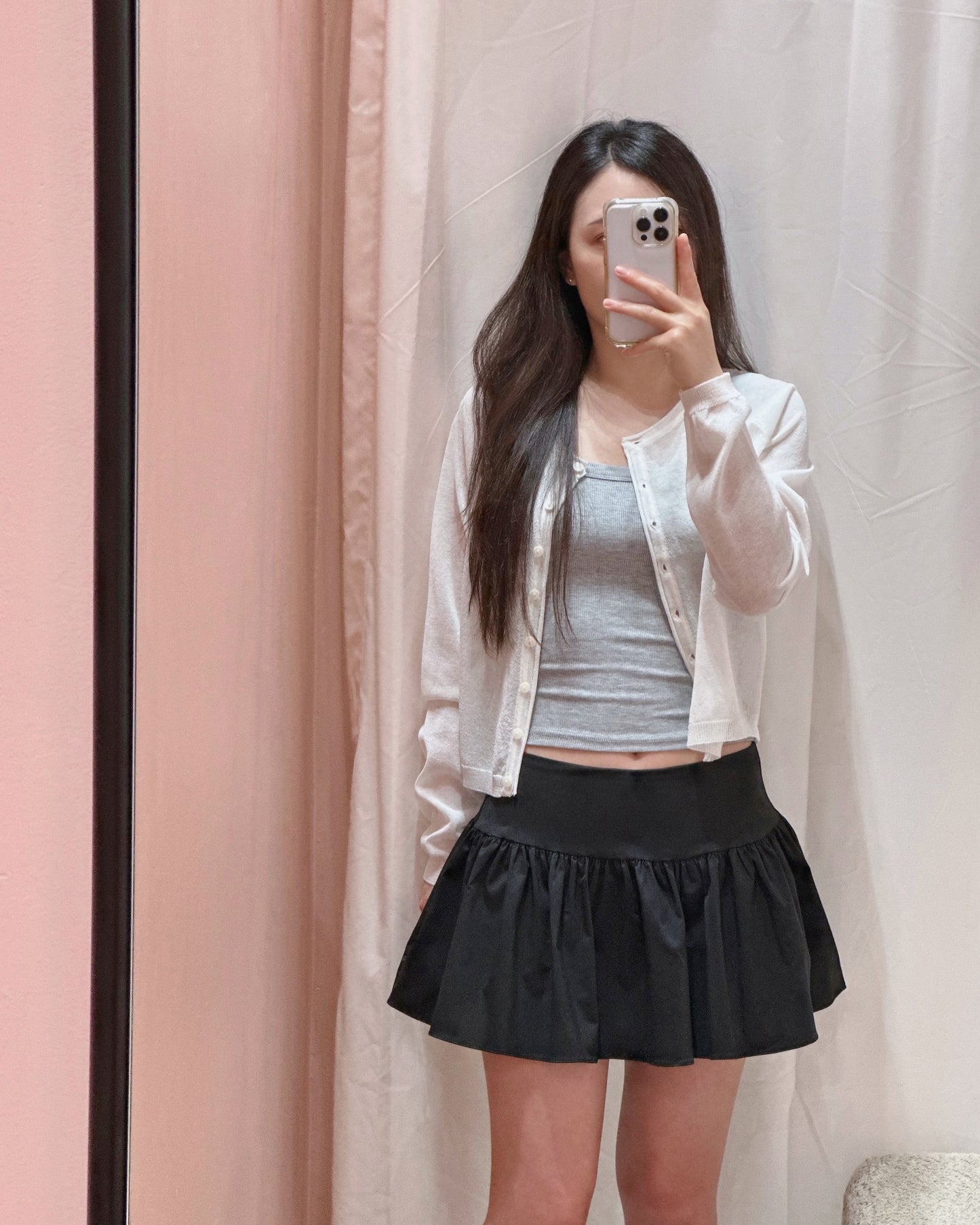 Yoke Flare Mini Skort