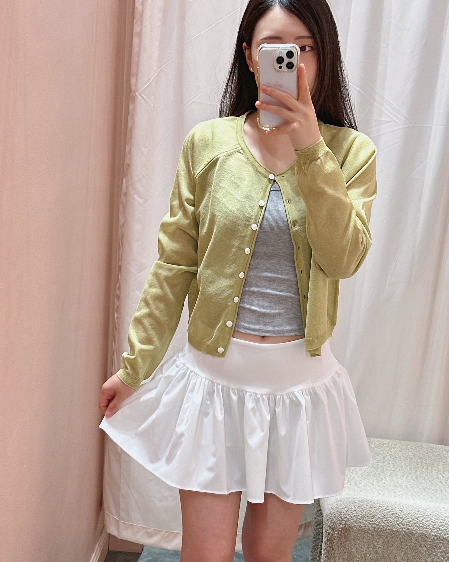 Yoke Flare Mini Skort
