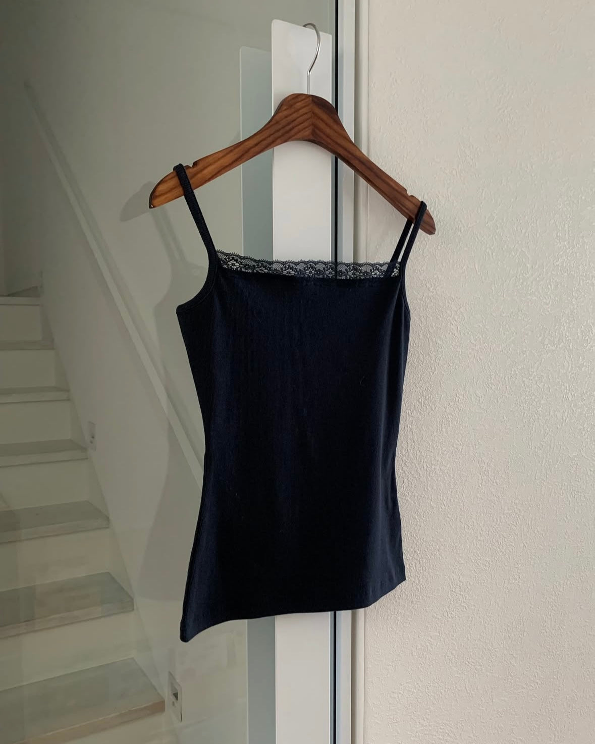 Soft Rib Lace Cami