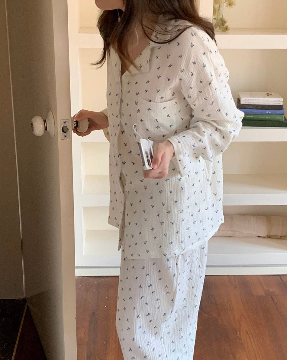 Petite Sprig Pajama Set