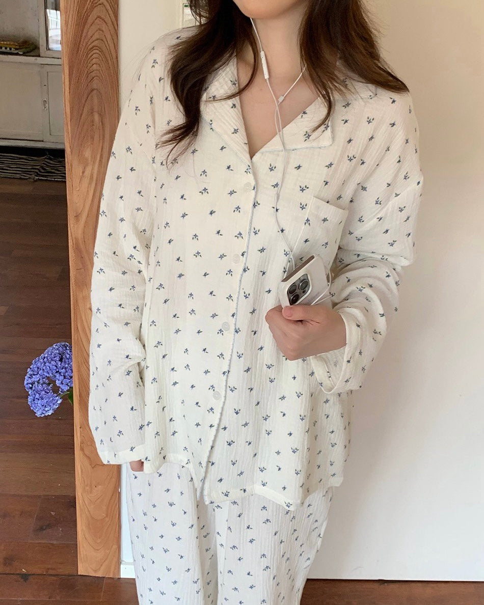 Petite Sprig Pajama Set
